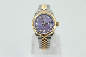 (已售)Rolex/劳力士 279173紫盘自动机械女士腕表