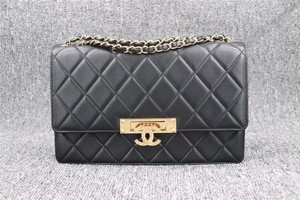CHANEL/香奈儿 经典小羊皮菱形单肩斜跨包